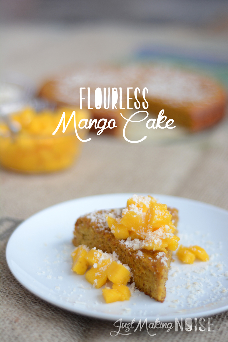 2 Ingredient Mango Cake - Create Mindfully